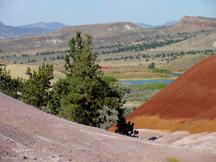 Painted Hills and vista